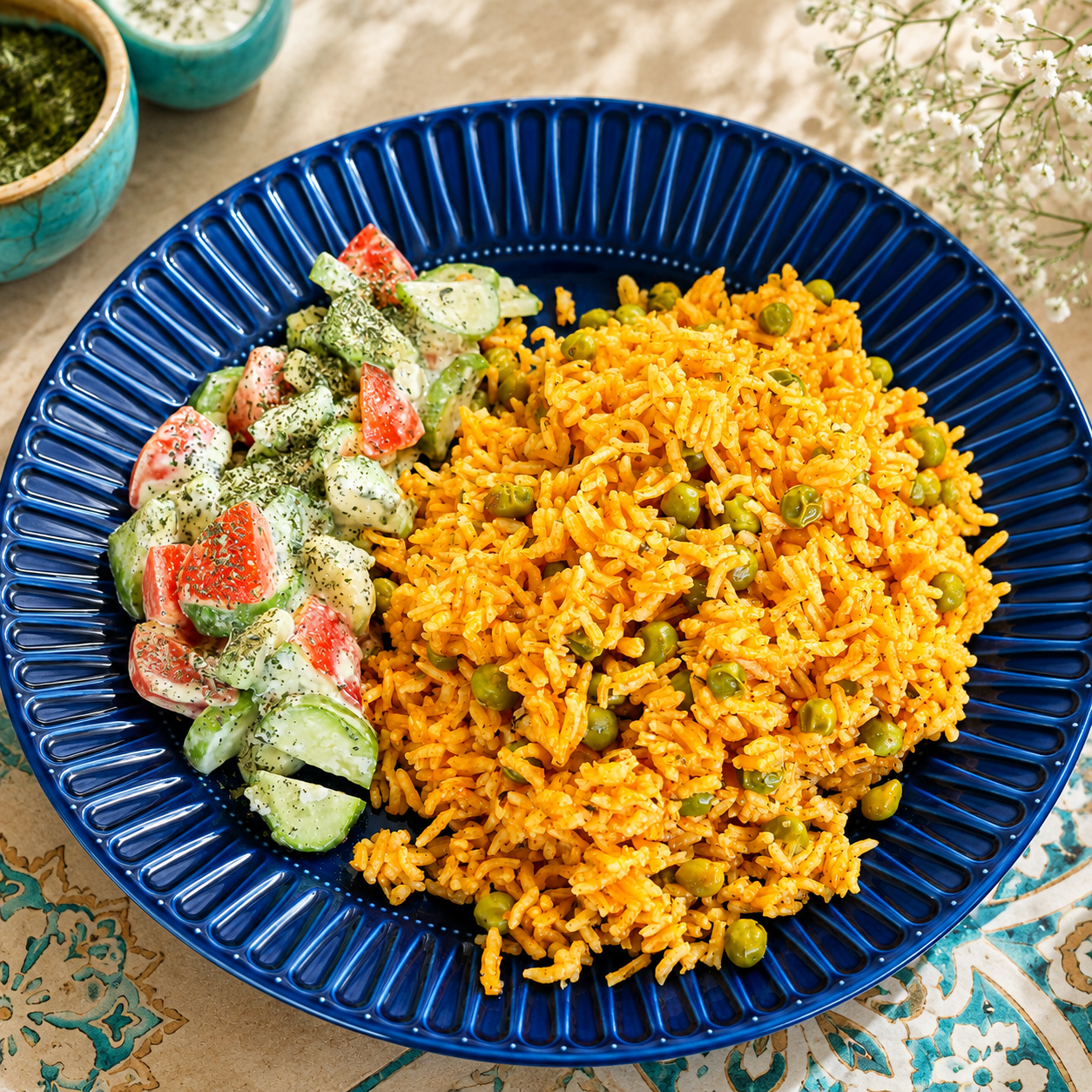 Vegetarian Green Pea Rice